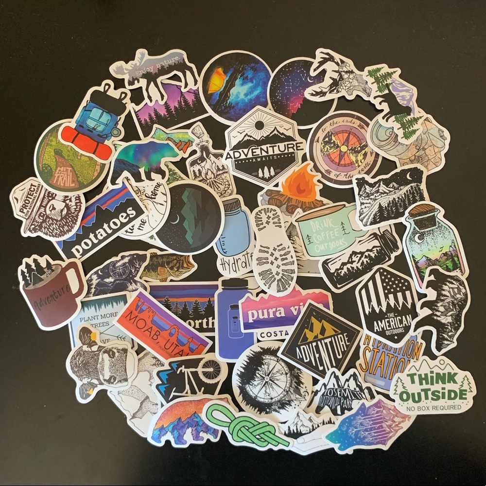 BOGO 50% OFF! 6 Outdoors stickers